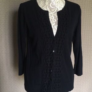 Coldwater Creek M Knit Cardigan